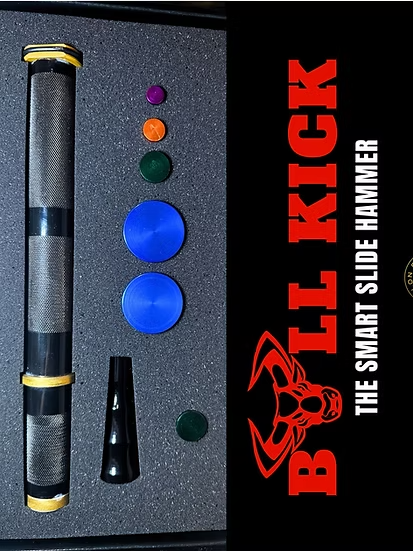 Bull Kick Kit 2 – Martelete Inteligente + 6 Ventosas para Martelinho de Ouro